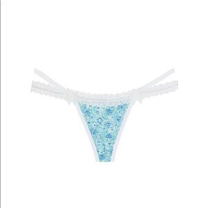 For Love and Lemons Alana Thong Panty XS